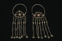 Product Photo: 0468 khalka (ear-rings) Ferghana , nineteenth century